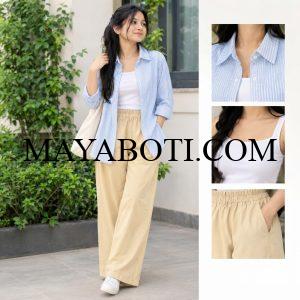 Casual Shirt - Pant and Inner Combo Set